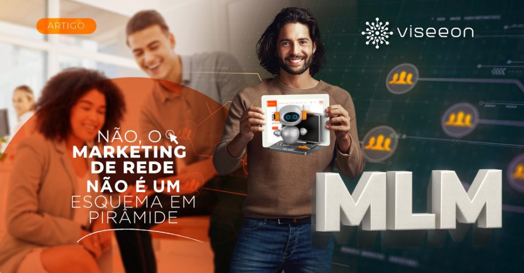 Não, o marketing de rede não é um esquema em pirâmide